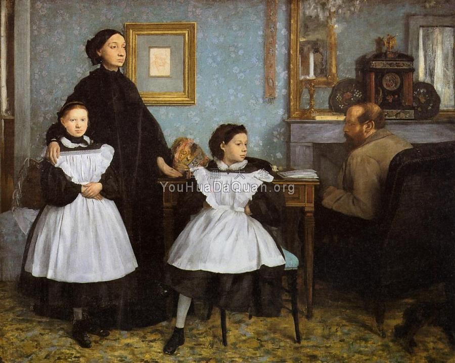 The Belleli Family - 埃德加·德加